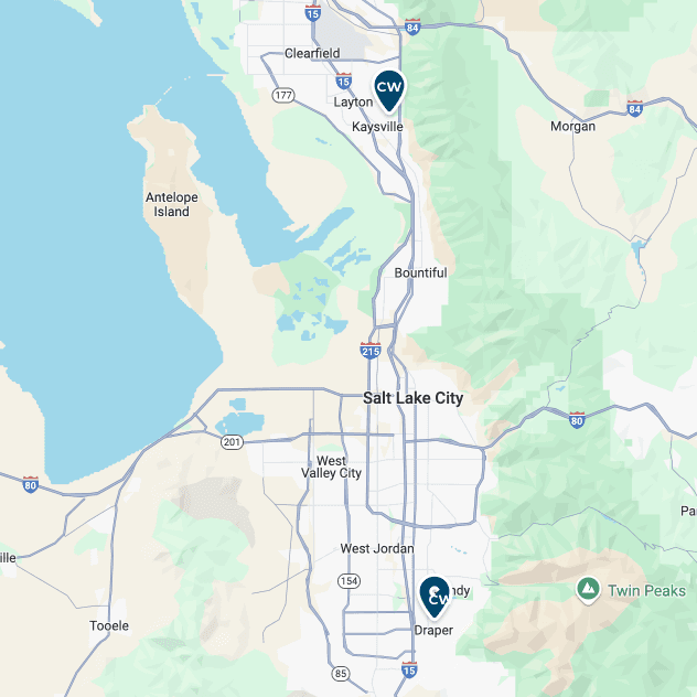 Service Locations Map