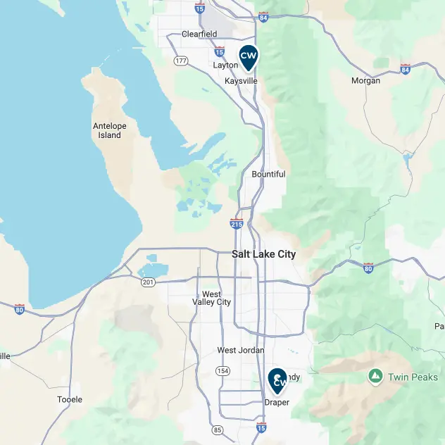 Service Locations Map
